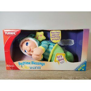 Playskool Bedtime Blessings Gloworm Vintage Toy Y2K Toy